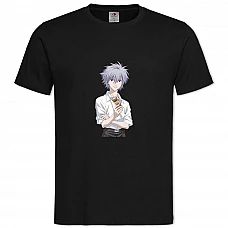 TEvangelion Kaworu Nagisa -shirt with Print Evangelion Kaworu Nagisa - 2XL black