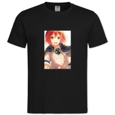 TAkagami No Shirayukihime Girl -shirt with Print Akagami No Shirayukihime Girl - 2XL black