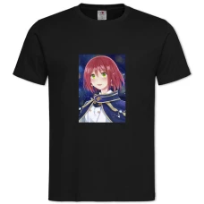 TAkagami No Shirayukihime Hero -shirt with Print Akagami No Shirayukihime Hero - 2XL black