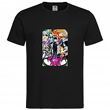 T100 Mob Psycho Theme -shirt with Print 100 Mob Psycho Theme - 2XL black