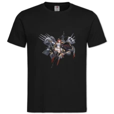 TAzur Lane Hero Print 0008 -shirt with Print Azur Lane Hero Print 0008 - 2XL black