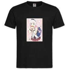 TAzur Lane Hero Print 0034 -shirt with Print Azur Lane Hero Print 0034 - 2XL black