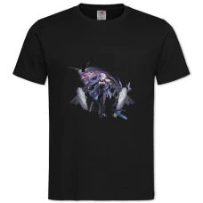 TAzur Lane Hero Print 0054 -shirt with Print Azur Lane Hero Print 0054 - 2XL black