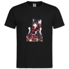 TAzur Lane Hero Print 0071 -shirt with Print Azur Lane Hero Print 0071 - 2XL black