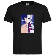TGhost In The Shell Motoko Kusanagi Print -shirt with Print Ghost In The Shell Motoko Kusanagi Print - 2XL black