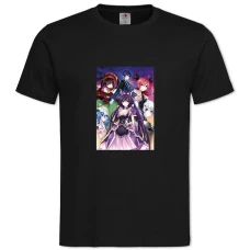 TDate A Live Heroes -shirt with Print Date A Live Heroes - 2XL black