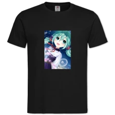 TDate A Live Natsumi -shirt with Print Date A Live Natsumi - 2XL black