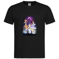 TDate A Live Characters -shirt with Print Date A Live Characters - 2XL black