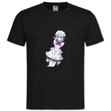 TDate A Live Origami Tobiichi -shirt with Print Date A Live Origami Tobiichi - 2XL black
