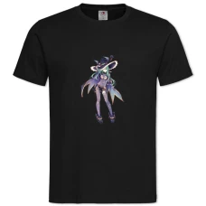 TDate A Live Natsumi Witch -shirt with Print Date A Live Natsumi Witch - 2XL black