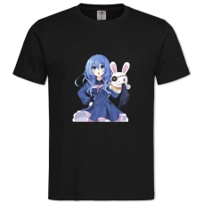 TDate A Live Yoshino -shirt with Print Date A Live Yoshino - 2XL black