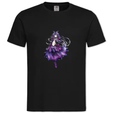 TDate A Live Yatogami Tohka Hero -shirt with Print Date A Live Yatogami Tohka Hero - 2XL black