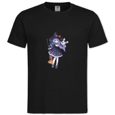 TDate A Live Yoshino Hero -shirt with Print Date A Live Yoshino Hero - 2XL black