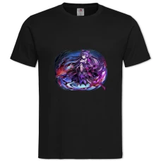 TDate A Live Yatogami Tohka Print -shirt with Print Date A Live Yatogami Tohka Print - 2XL black