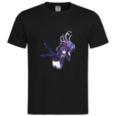 TDate A Live Flying Yatogami -shirt with Print Date A Live Flying Yatogami - 2XL black