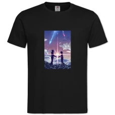 TYour Name Main Theme -shirt with Print Your Name Main Theme - 2XL black