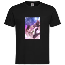 TYour Name Flying Heroes -shirt with Print Your Name Flying Heroes - 2XL black