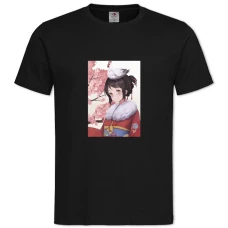 TYour Name Funny Mitsuha Miyamizu -shirt with Print Your Name Funny Mitsuha Miyamizu - 2XL black