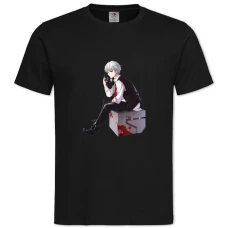 TTokyo Ghoul Boy Hero -shirt with Print Tokyo Ghoul Boy Hero - 2XL black