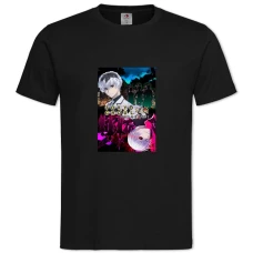 TTokyo Ghoul Heroes Print -shirt with Print Tokyo Ghoul Heroes Print - 2XL black