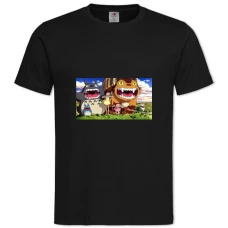 TTonari No Totoro Monsters -shirt with Print Tonari No Totoro Monsters - 2XL black