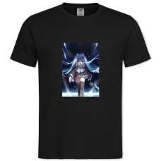 THatsune Miku Hero Girl -shirt with Print Hatsune Miku Hero Girl - 2XL black