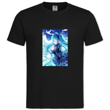 THatsune Miku Amazing Art -shirt with Print Hatsune Miku Amazing Art - 2XL black