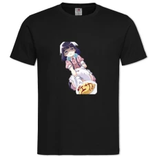 TBlend S Maika Sakuranomiya Hero Girl -shirt with Print Blend S Maika Sakuranomiya Hero Girl - 2XL black