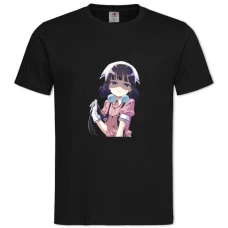 TBlend S Maika Sakuranomiya Print -shirt with Print Blend S Maika Sakuranomiya Print - 2XL black