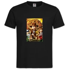 TLego Indiana Jones -shirt with Print Lego Indiana Jones - 2XL black