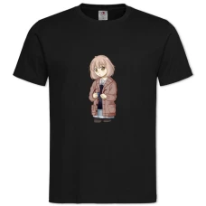 TBeyond The Boundary Mirai Kuriyama -shirt with Print Beyond The Boundary Mirai Kuriyama - 2XL black