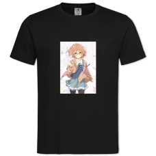 TBeyond The Boundary Kuriyama -shirt with Print Beyond The Boundary Kuriyama - 2XL black