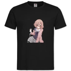 TBeyond The Boundary Kuriyama Hero -shirt with Print Beyond The Boundary Kuriyama Hero - 2XL black