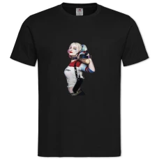 TSuicide Squad Harley Quinn -shirt with Print Suicide Squad Harley Quinn - 2XL black