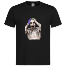 TSuicide Squad The Mad Joker -shirt with Print Suicide Squad The Mad Joker - 2XL black