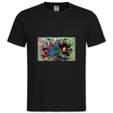 TSuicide Squad Heroes -shirt with Print Suicide Squad Heroes - 2XL black