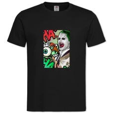 TSuicide Squad Ha Joker -shirt with Print Suicide Squad Ha Joker - 2XL black