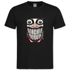 TSuicide Squad Art -shirt with Print Suicide Squad Art - 2XL black