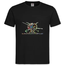 TSuicide Squad Boom Heroes -shirt with Print Suicide Squad Boom Heroes - 2XL black