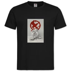 TThe Hunger Games Anarchy -shirt with Print The Hunger Games Anarchy - 2XL black