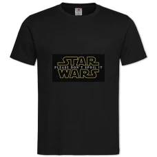 TStar Wars Do Not Spoil -shirt with Print Star Wars Do Not Spoil - 2XL black
