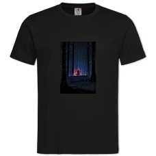 TStar Wars Dark Forest -shirt with Print Star Wars Dark Forest - 2XL black