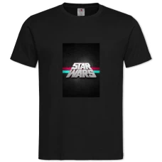 TStar Wars Big Logo -shirt with Print Star Wars Big Logo - 2XL black