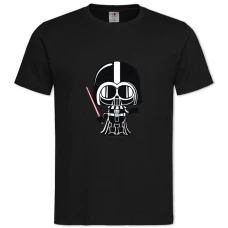 TStar Wars Little Darth Vader -shirt with Print Star Wars Little Darth Vader - 2XL black