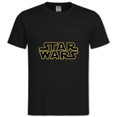 TStar Wars Logo Print -shirt with Print Star Wars Logo Print - 2XL black