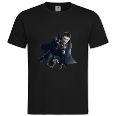 THarry Potter Print -shirt with Print Harry Potter Print - 2XL black