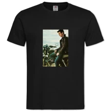 TTres Metros Sobre El Cielo Mario Casas Hugo Olivera -shirt with Print Tres Metros Sobre El Cielo Mario Casas Hugo Olivera - 2XL black