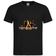 TThe Terminator Heroes Logo -shirt with Print The Terminator Heroes Logo - 2XL black