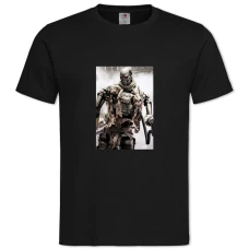 TThe Terminator Robot -shirt with Print The Terminator Robot - 2XL black