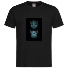 TTransformers Metal Heads -shirt with Print Transformers Metal Heads - 2XL black